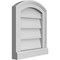 Ekena Millwork Arch Top Surface Mount PVC Gable Vent: Functional, w/ 2"W x 2"P Brickmould Sill Frame, 14"W x 16"H GVPAR14X1603SF - alternate 5